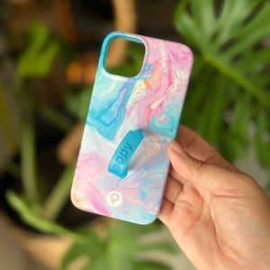 Cotton Candy Swirl Loopy Case